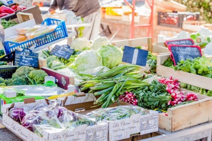 Les marchés colorés